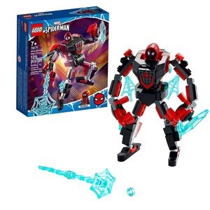 LEGO Marvel Spider-Man Miles Morales Mech Armor 76171, New 2021‎ (125 Pieces)
